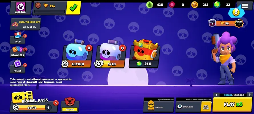 Box Simulator Brawl Stars 2 D android App screenshot 4